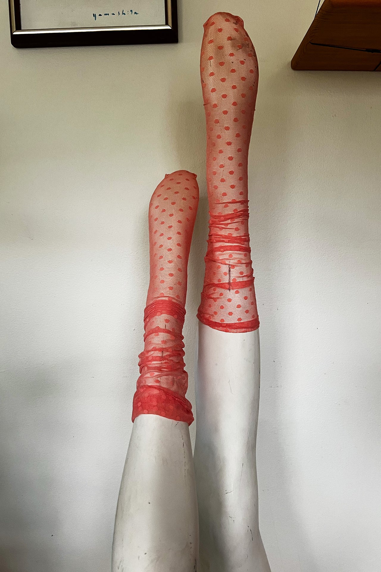 Coucou Ankle Socks in Tangerine