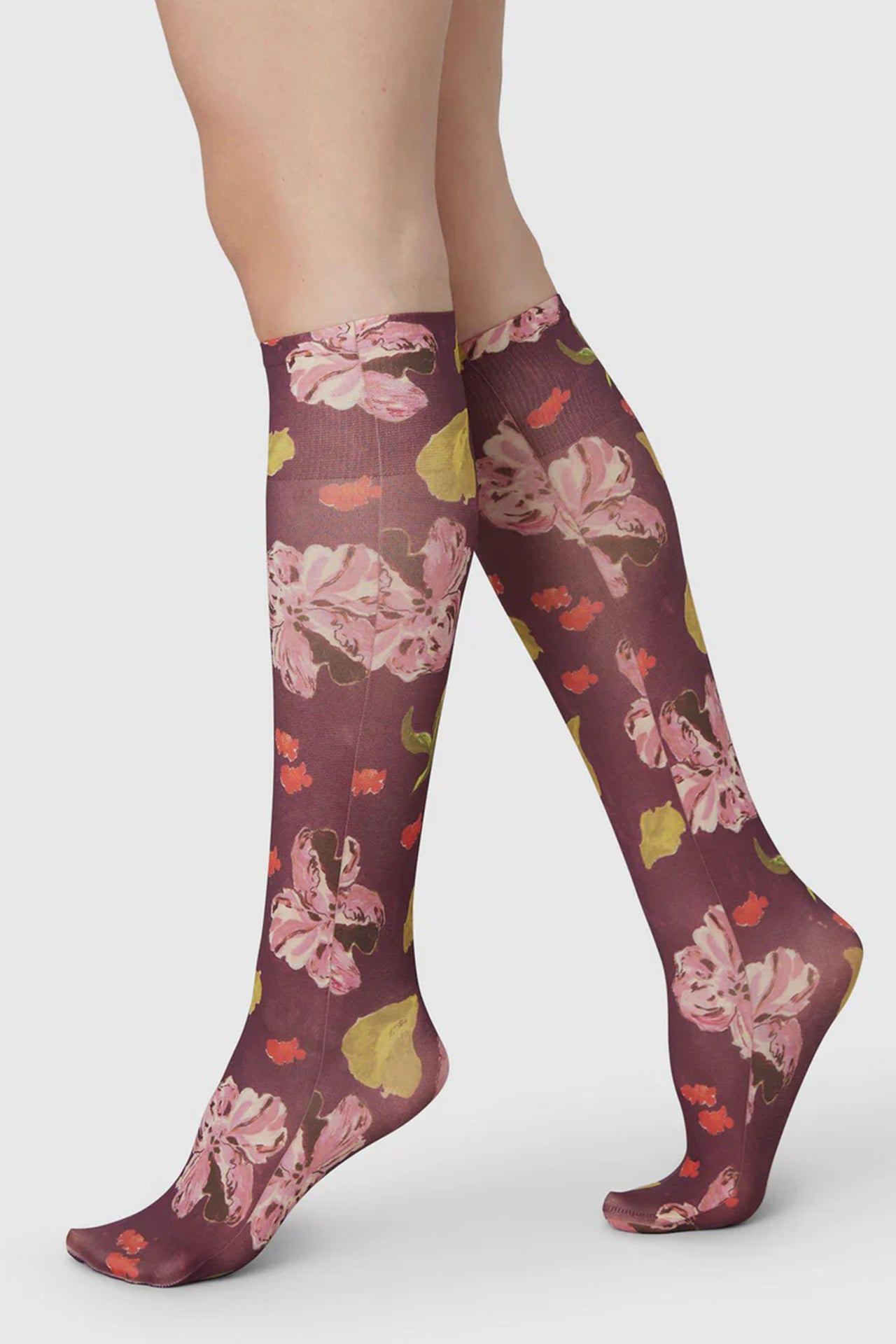 Helen Bullock Floral Knee Highs